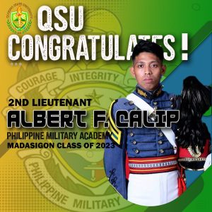 Congratulations 2nd Lieutenant Albert F. Calip